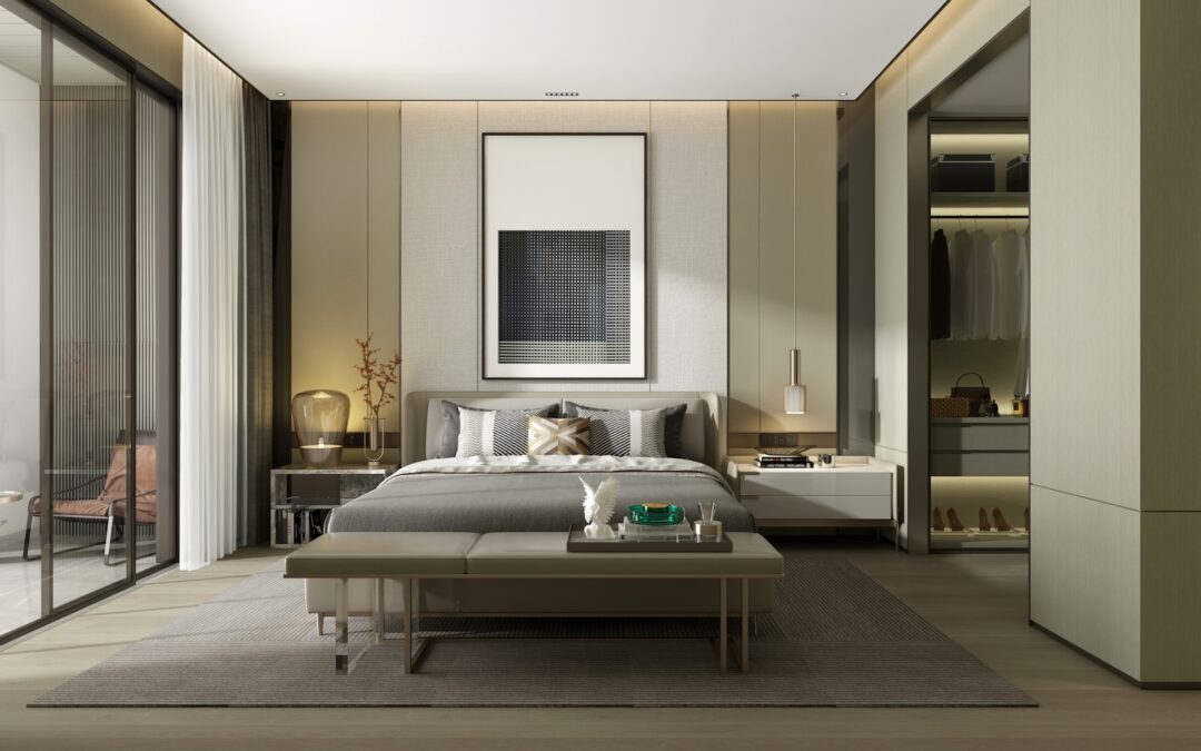 Modern guestroom