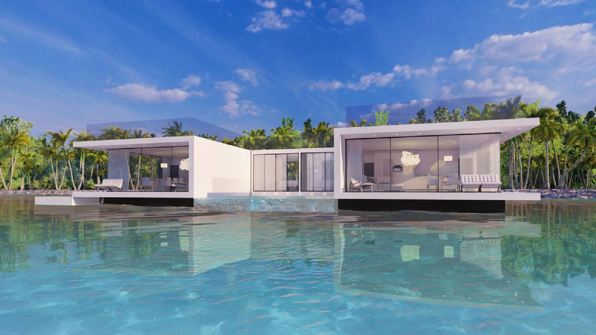 Floating Villa with Arkup